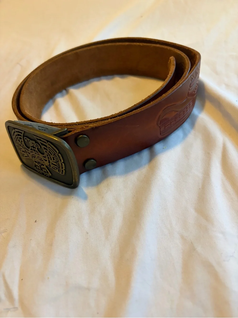 Lucky Brand Leather Belt – Size 42 – Brown